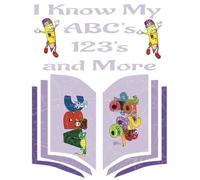 I Know My ABC's, 123's, and more: tracing learning book for kids and children