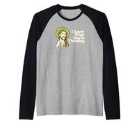I Know What You're Thinking Funny Citation Jesus Meme Christian Manche Raglan