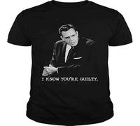 I Know You're Guilty T-Shirt Unisex Mens Tees Black M
