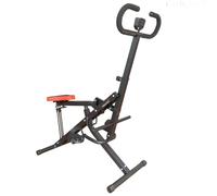 I-Kracht, KT00131-SLV, Total Fitness Crunch avec Moniteur numérique, Appareil de Musculation Compact, idéal pour l'entraînement à Domicile, Taille Unique, Couleur Silver