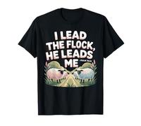 I Lead The Sheeps He Leads Me Psaume 78:52 Mouton Verse biblique T-Shirt