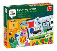 Jumbo I Learn Colors And Shapes Board Game Multicolore Enfants