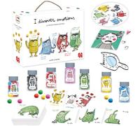 I Learn The Colour Monster - I Discover Emotions Kit d'activités pour enfants - Apprendre les émotions et les sentiments, le bonheur, la tristesse, le calme et plus encore - Jeu de gestion des