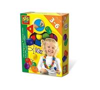 SES Creative 14808 J'apprends à enfiler - jouet de motricité dès 3 ans pour garçons et filles