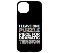 I Leave One Puzzle Piece for Dramatic Tension Coque pour iPhone 15 Plus