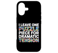 I Leave One Puzzle Piece for Dramatic Tension Coque pour iPhone 17
