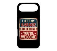 I Left My Garage to Be Here You're Welcome Coque pour iPhone Air