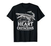 I Left My Heart in The Cretacous Tylosaurus Rex Mosasaurus T-Shirt