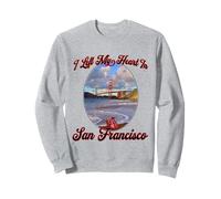 I Left My Heart on Baker Beach à San Francisco en Californie Sweatshirt