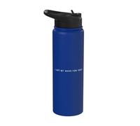 I Left My Wave For This - Humour sec minimaliste surf Stainless Steel Insulated Water Bottle