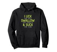 I Lick Salt Swallow Tequila Suck Lime Sweat à Capuche
