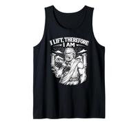 I Lift Therefore I Am Socrates Gym Philosophy Stoicism Débardeur