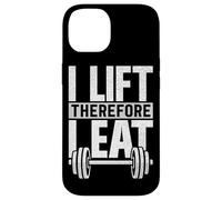 I Lift Therefore I Eat Fitness Haltérophilie Musculation Musculation Coque pour iPhone 14