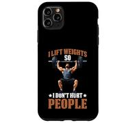 I Lift Weights So I Don't Hurt People Fitness Workout Coque pour iPhone 11 Pro Max
