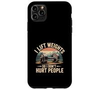 I Lift Weights So I Don't Hurt People Fitness Workout |- Coque pour iPhone 11 Pro Max