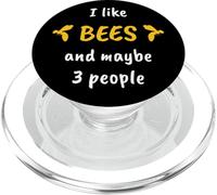 I Like Bees and Maybe 3 People PopSockets PopGrip pour MagSafe