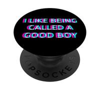 I Like Being Called A Good Boy 2000s Aesthetic Dog Themed PopSockets PopGrip Adhésif