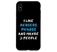 I Like Berger Picards and Maybe 3 People Berger Picard Coque pour iPhone XS Max