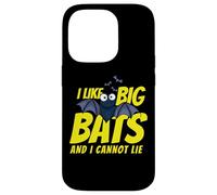 I Like Big Bats and I Cannot Lie Funny Bat Lovers Coque pour iPhone 14 Pro