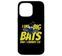 I Like Big Bats and I Cannot Lie Funny Bat Lovers Coque pour iPhone 14 Pro Max