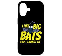 I Like Big Bats and I Cannot Lie Funny Bat Lovers Coque pour iPhone 17