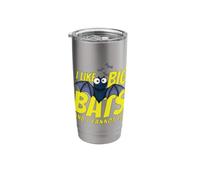 I Like Big Bats and I Cannot Lie Funny Bat Lovers Gobelet isotherme en acier inoxydable double paroi