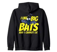 I Like Big Bats and I Cannot Lie Funny Bat Lovers Sweat à Capuche