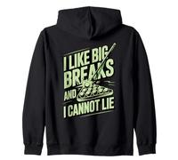 I Like Big Breaks and I Cannot Lie Funny Pool Billards Sweat à Capuche