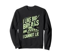 I Like Big Breaks and I Cannot Lie Funny Pool Billards Sweatshirt