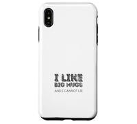 I Like Big Mugs and I Can't Lie Coque pour iPhone XS Max