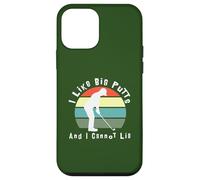 I Like Big Putts and I Cannot Lie (texte blanc) Coque pour iPhone 12 mini