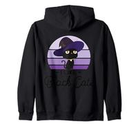 I Like Black Cats with sweet cute Hat Halloween Cat Pet Sweat à Capuche