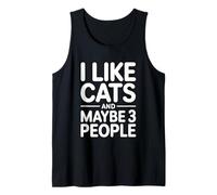 I Like Cats and Maybe 3 People Débardeur
