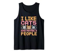 I Like Cats and Maybe 3 People Débardeur