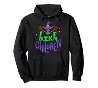 I Like Children Funny Halloween Witch Sweat à Capuche