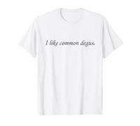 I Like Common Degus Rat Rongeur Degu Commun T-Shirt Graphique avec Valeur