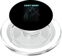 I Like Crafts Joke - Craft Beers Lover Pun, Style Science-Fiction PopSockets PopGrip pour MagSafe