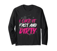 « I Like it Fast and Dirty Muddy Race » Manche Longue