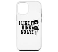 I Like It Kinky No Lye Cheveux Afro naturels épais mélanine Sista Coque pour iPhone 12/12 Pro