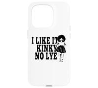 I Like It Kinky No Lye Cheveux Afro naturels épais mélanine Sista Coque pour iPhone 15 Pro