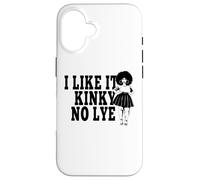 I Like It Kinky No Lye Cheveux Afro naturels épais mélanine Sista Coque pour iPhone 16