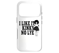 I Like It Kinky No Lye Cheveux Afro naturels épais mélanine Sista Coque pour iPhone 17 Pro