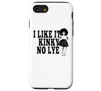 I Like It Kinky No Lye Cheveux Afro naturels épais mélanine Sista Coque pour iPhone SE (2020) / 7/8