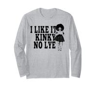 I Like It Kinky No Lye Cheveux Afro naturels épais mélanine Sista Manche Longue