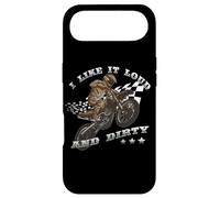 I Like It Loud & Dirty Motocross Quote Coque pour iPhone Air