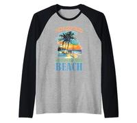 I Like Long Walks on The Beach Touriste d'été - Manche Raglan