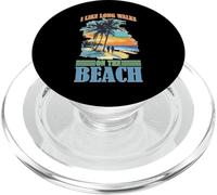 I Like Long Walks on The Beach Touriste d'été - PopSockets PopGrip pour MagSafe