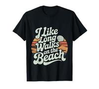 I Like Long Walks On The Beach Touriste d'été ---- T-Shirt