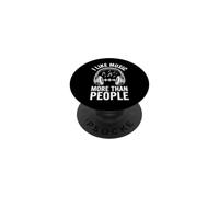 I Like Music More Than People PopSockets PopGrip Adhésif