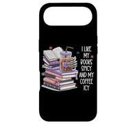 I Like My Books Spicy & My Coffee ICY Cup,Dark Romance Book Coque pour iPhone Air